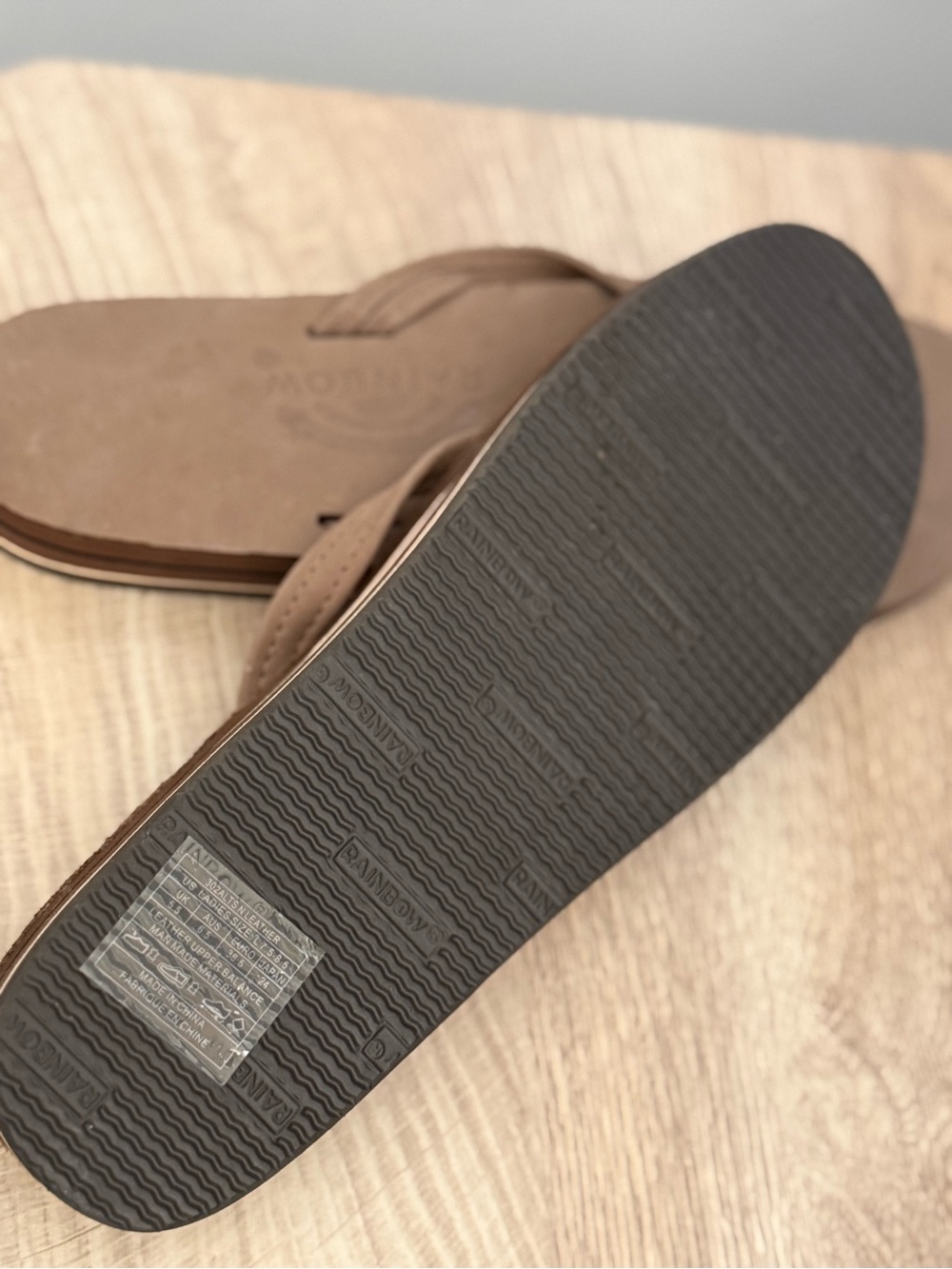Rainbow Brown Casual Flip Flop Sandals